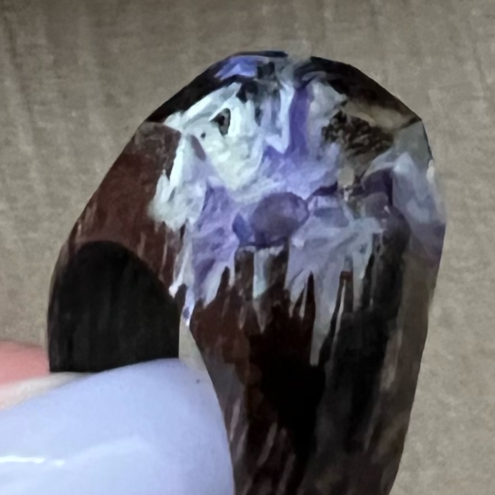 Wood and resin ring